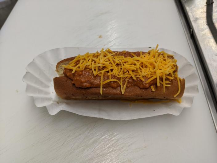 Hot Dog, Chili & Cheese