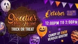 Come join us on October 30th for Trick-or-Treating from 12:00 - 2:00.

Each vendor booth will be providing candy!

Can't wait to see all the little princesses and warriors!